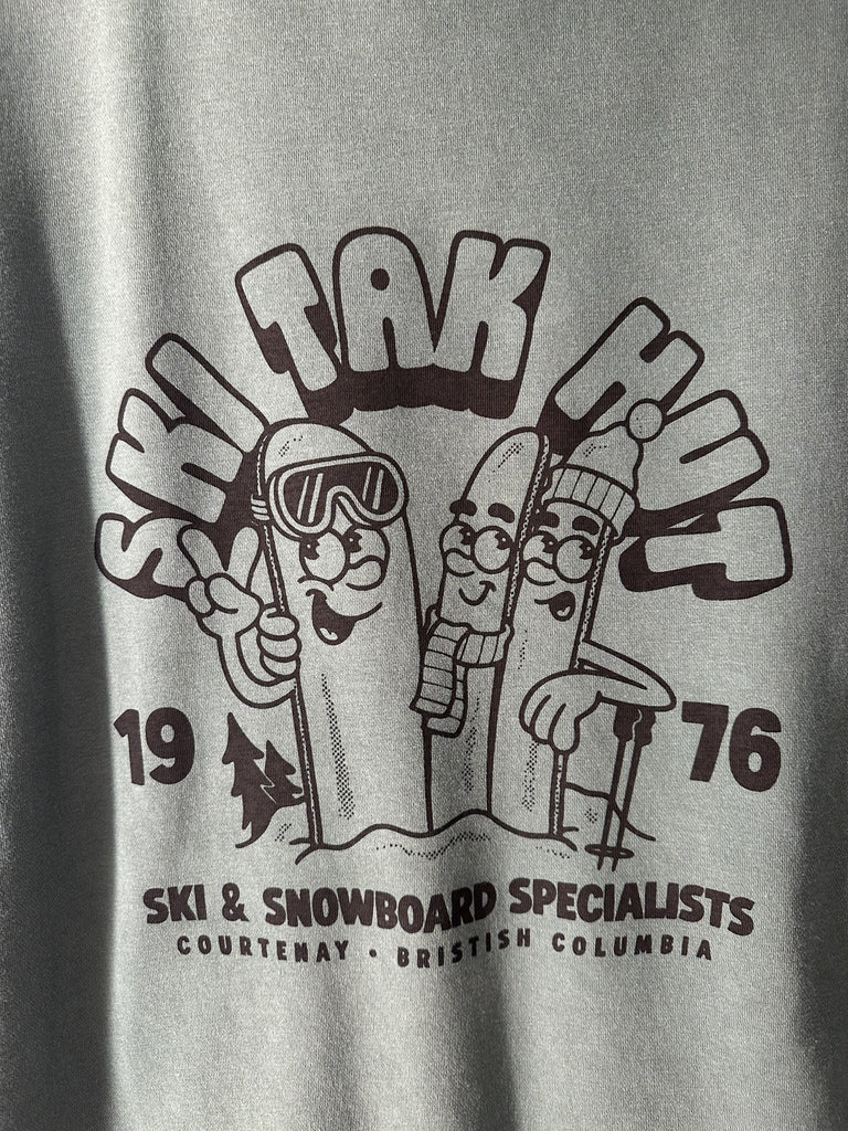 CARTOON HOODIE ALPINE GREEN