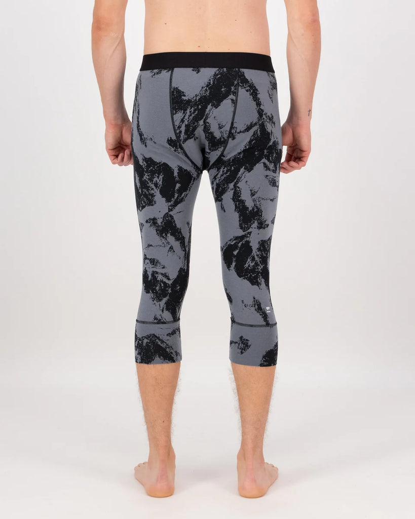 CASCADE MERINO BASE LAYER 3/4 PRINT LEGGING