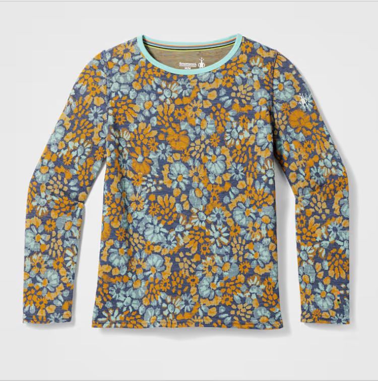 KID'S CLASSIC THERMAL MERINO BASE LAYER CREW BOXED