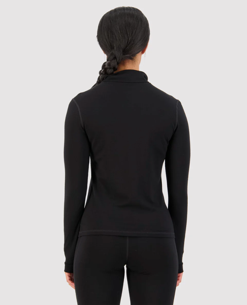 CASCADE MERINO BASE LAYER 1/4 ZIP LONG SLEEVE