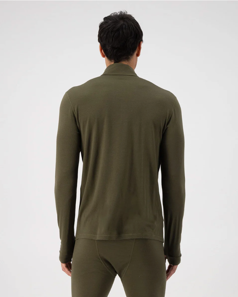 CASCADE MERINO BASE LAYER 1/4 ZIP LONG SLEEVE
